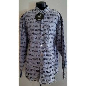Vintage NWT Ruff Ryders Dirty Denim 3X Button Up Shirt DMX Hip-Hop Ryde or Die